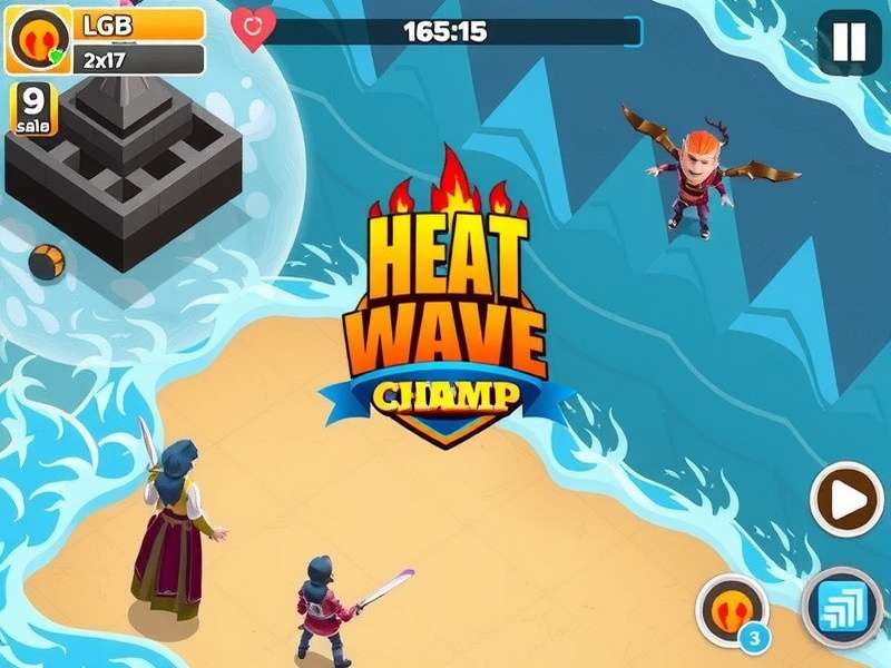 Heat Wave Champ Game Banner
